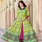Colorful Rajasthani Anarkali Dress for Women – Ethnic Party Wear