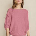 Women’s Modern Pink Butterfly Casual Top