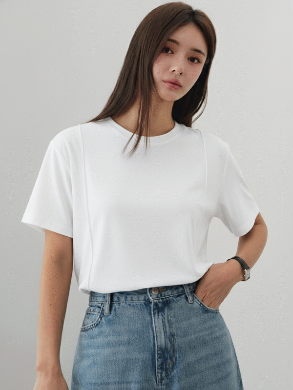 Classic White Regular Fit Women’s T-Shirt - XXL